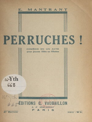 cover image of Perruches !